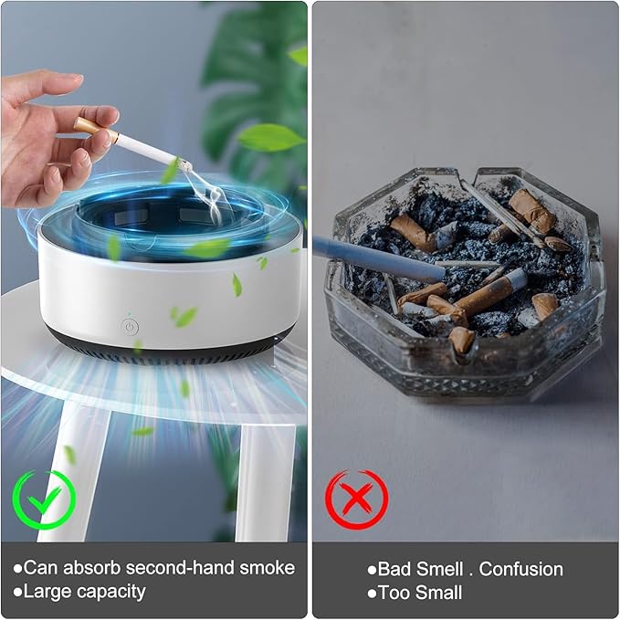 Air Purifier Smart Ashtray