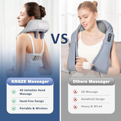 RelaxPro™ Neck Back Massager with 6-month warranty