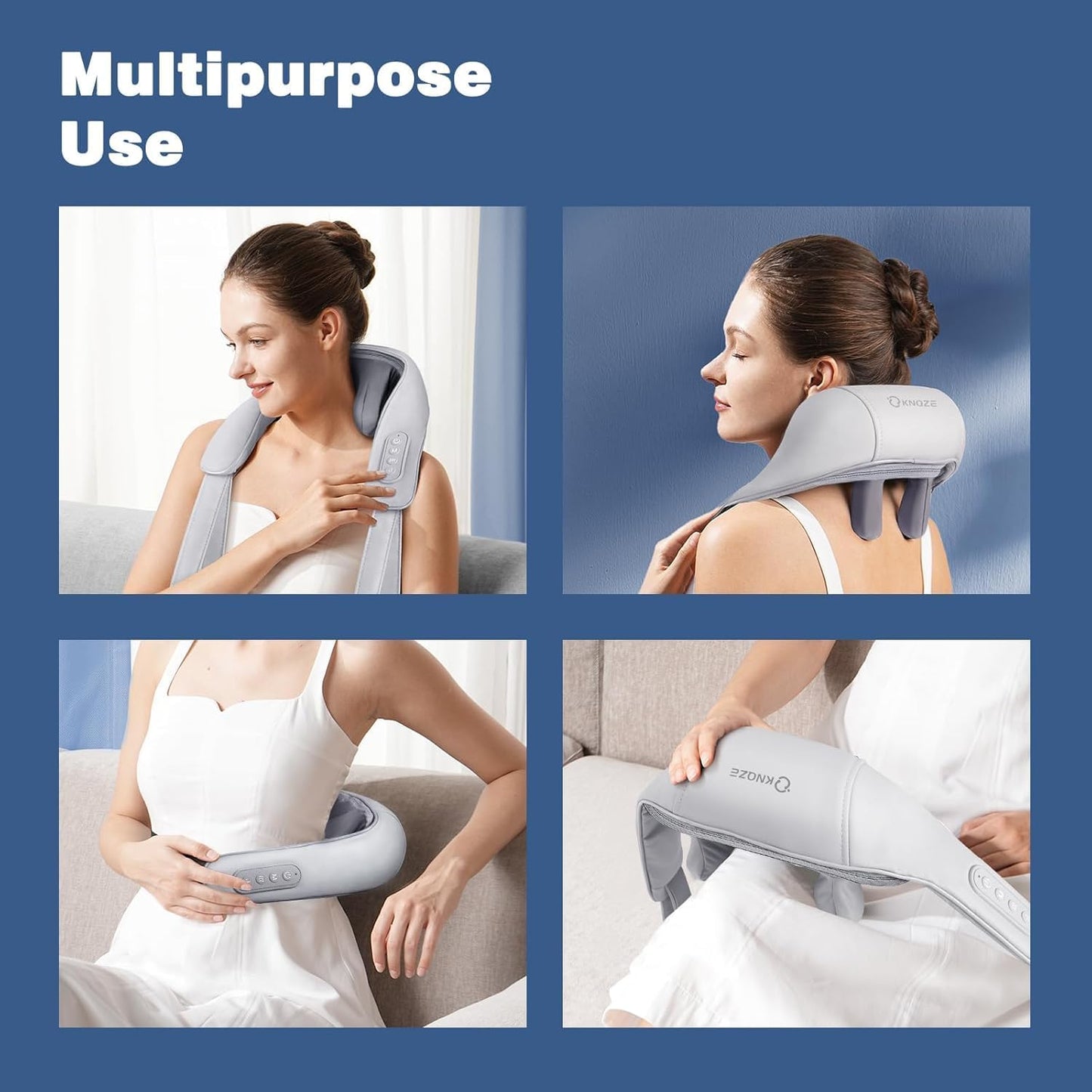 RelaxPro™ Neck Back Massager with 6-month warranty