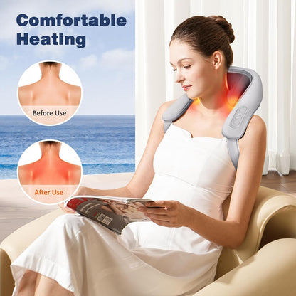 RelaxPro™ Neck Back Massager with 6-month warranty