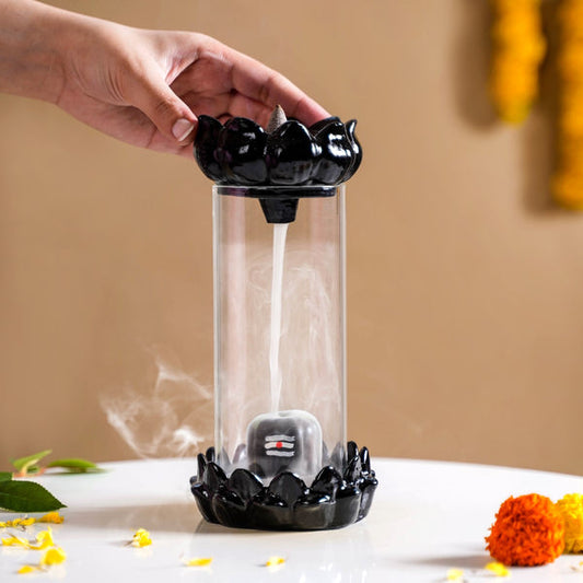 Shivling Fountain Incense Holder